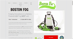 Desktop Screenshot of bostonfog.com
