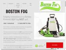 Tablet Screenshot of bostonfog.com